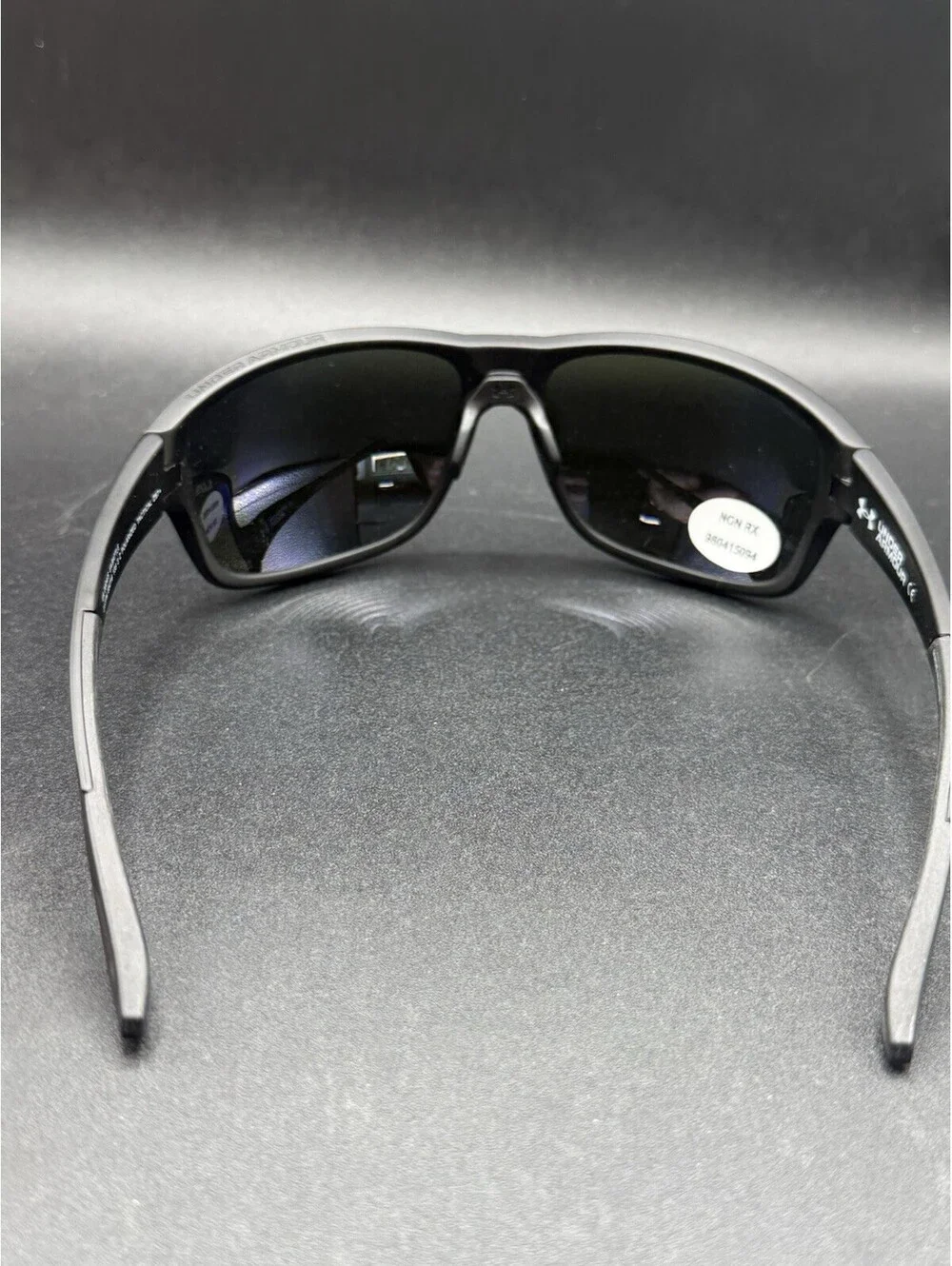 Under Armour UA Battle 0004/S Matte Black/Blue Polarized 65-16-135